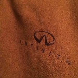 Suede infinity pullover jacket